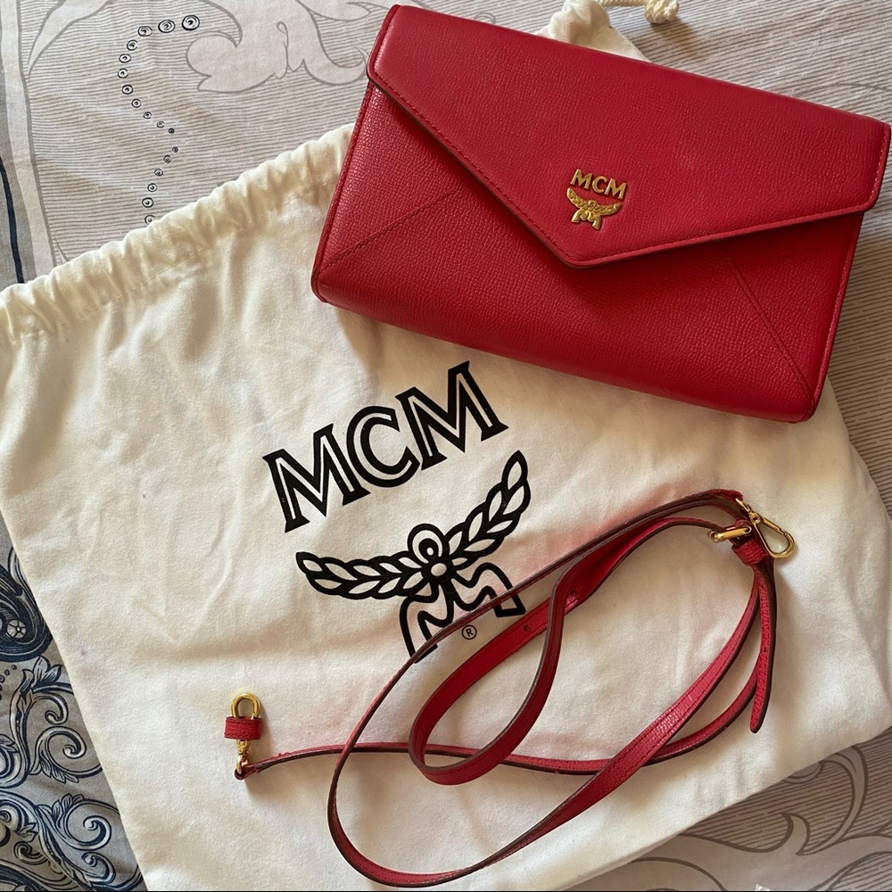 MCM clutch bag